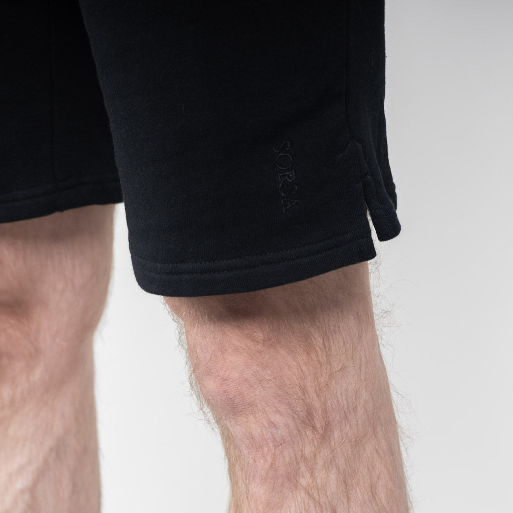 Baile Loopback Sweat Short - Jet Black