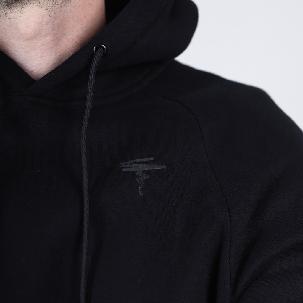 Bayfield Brush Back Hoodie - Jet Black