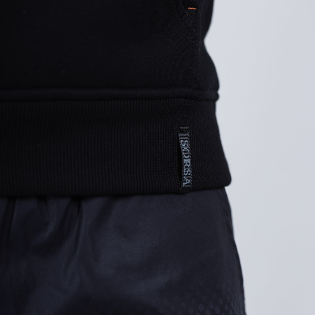 Bayfield Brush Back Hoodie - Jet Black