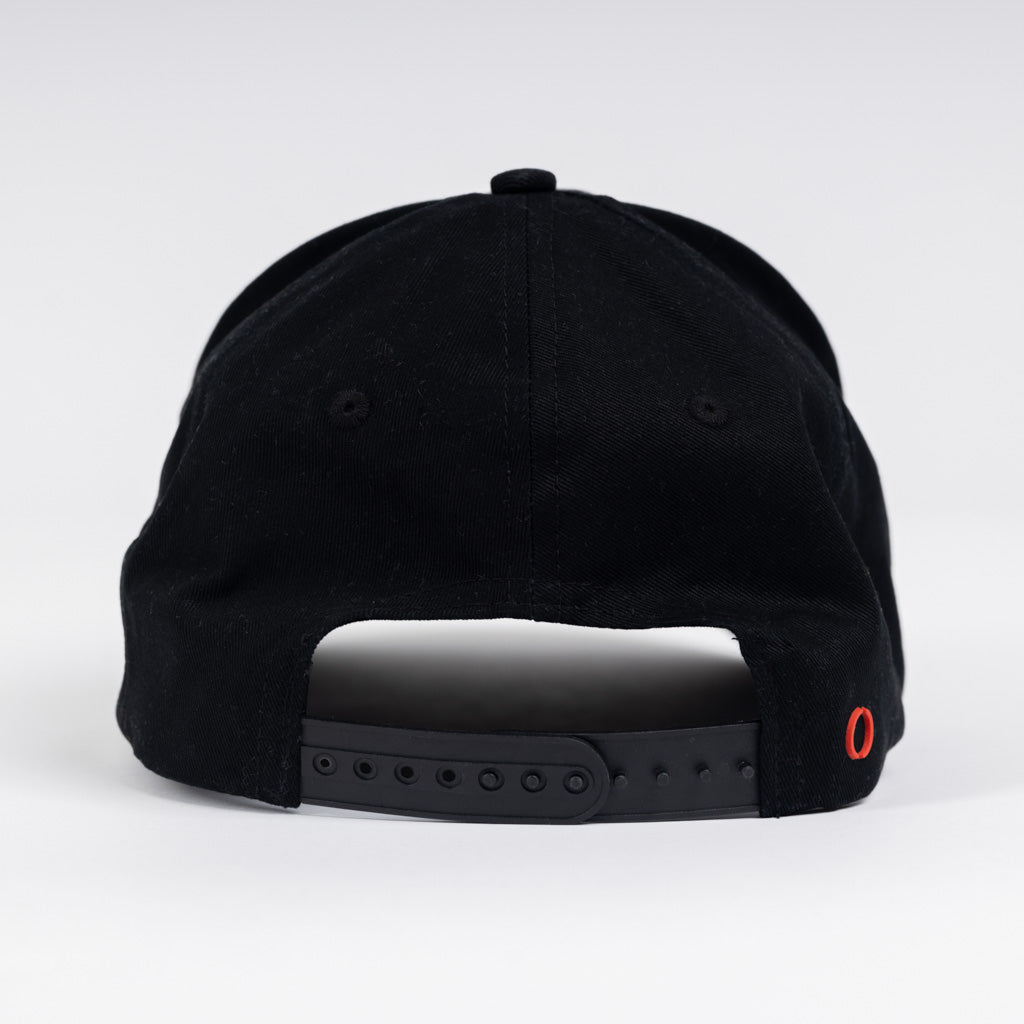 Bishop Cotton Baseball Cap - Jet Black