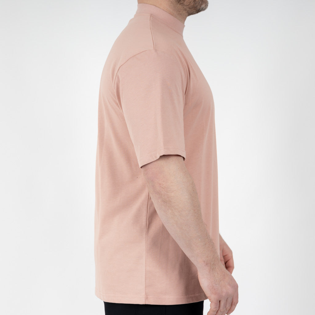 Bute Heavy Weight Cotton T-Shirt - Coral