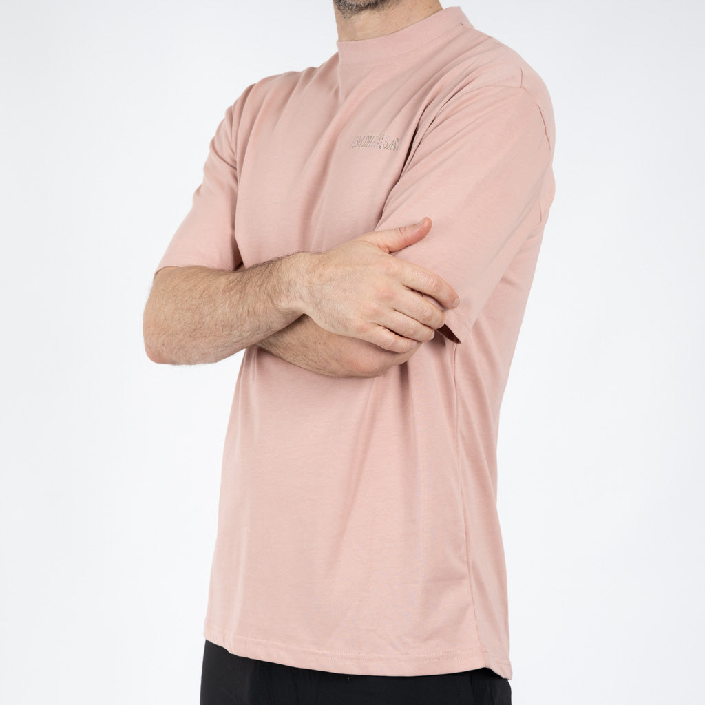 Bute Heavy Weight Cotton T-Shirt - Coral