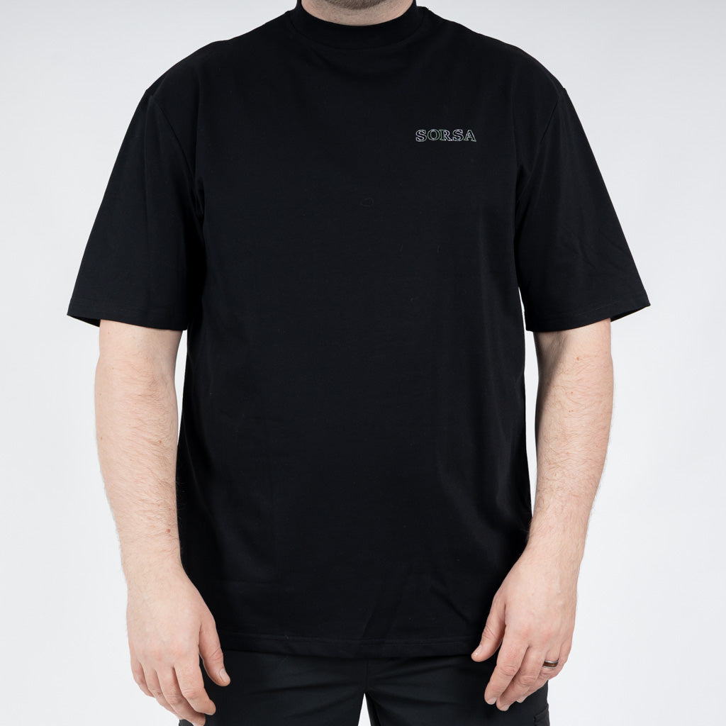 Bute Heavy Weight Cotton T-Shirt - Jet Black