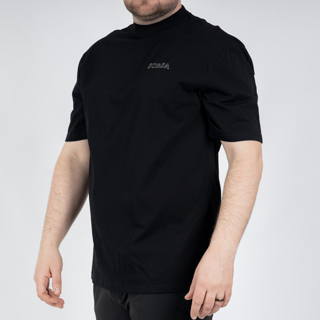 Bute Heavy Weight Cotton T-Shirt - Jet Black