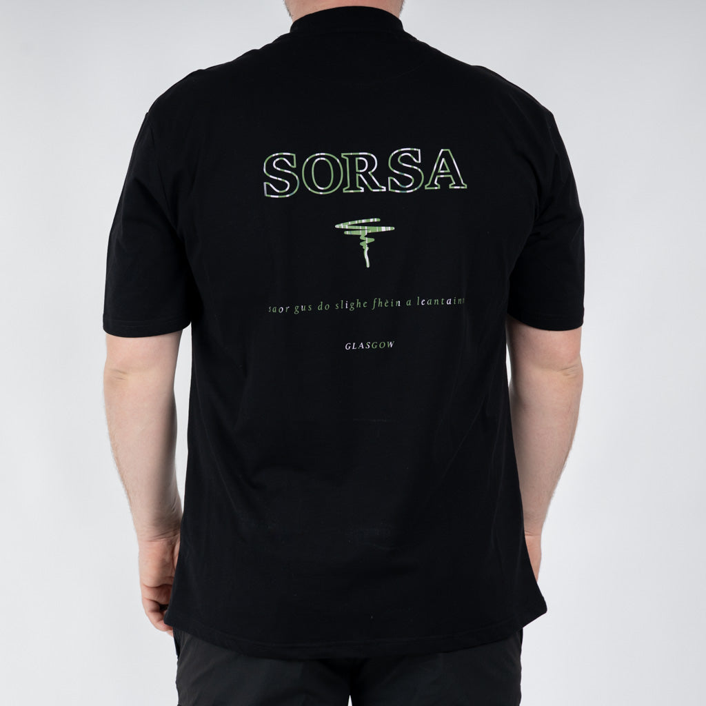 Bute Heavy Weight Cotton T-Shirt - Jet Black