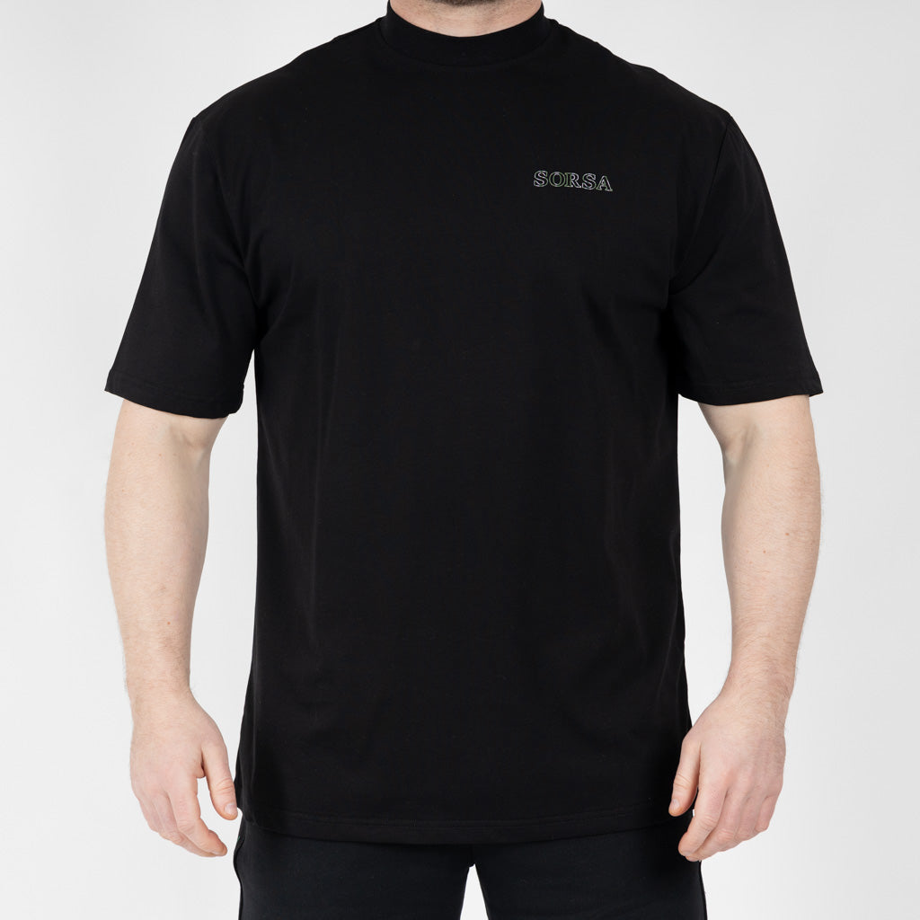 Bute Heavy Weight Cotton T-Shirt - Jet Black