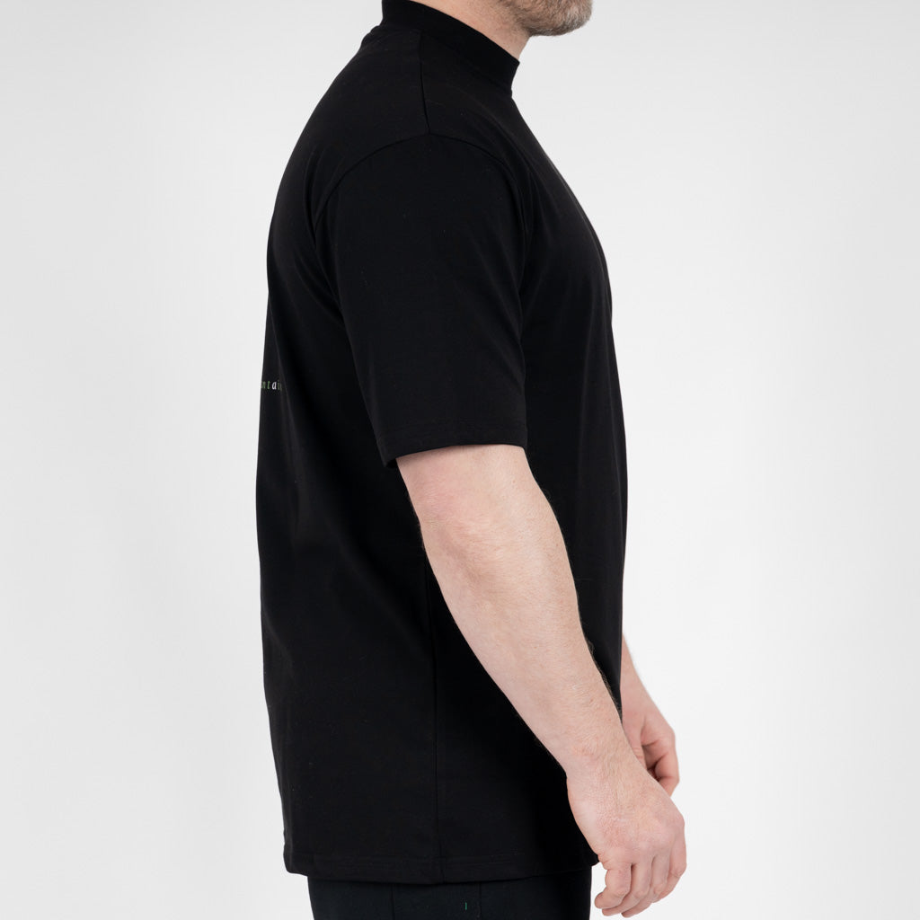 Bute Heavy Weight Cotton T-Shirt - Jet Black