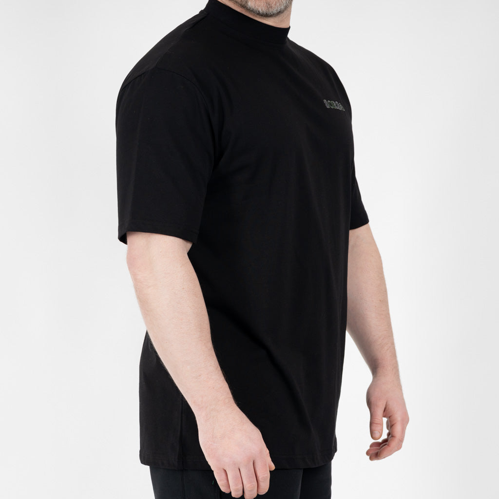 Bute Heavy Weight Cotton T-Shirt - Jet Black