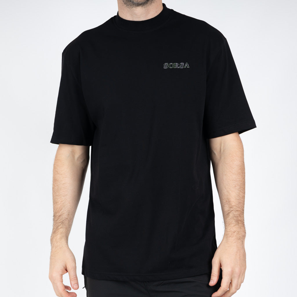 Bute Heavy Weight Cotton T-Shirt - Jet Black