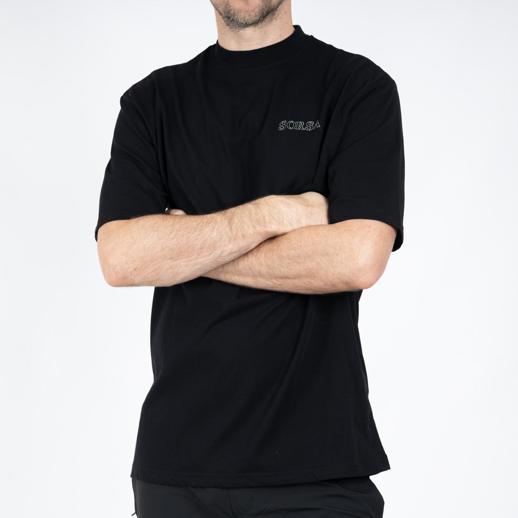 Bute Heavy Weight Cotton T-Shirt - Jet Black