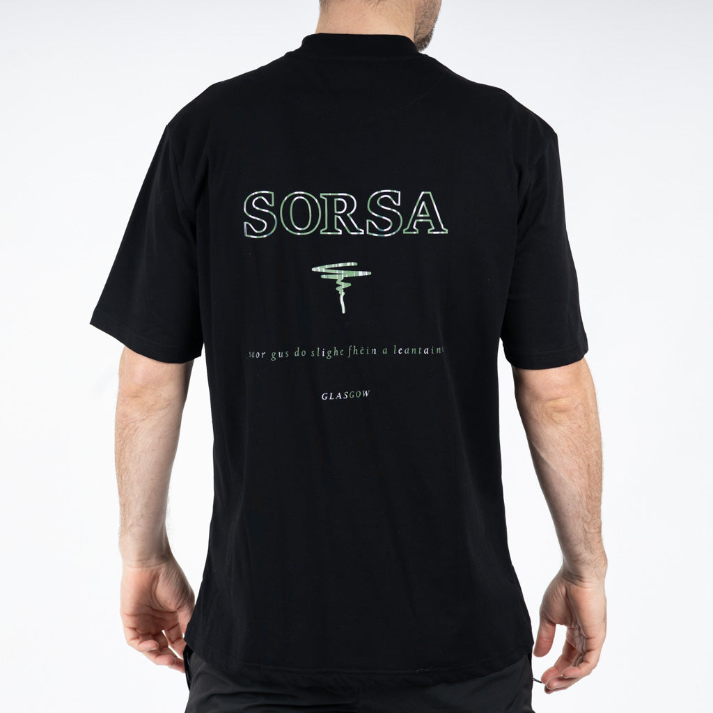 Bute Heavy Weight Cotton T-Shirt - Jet Black