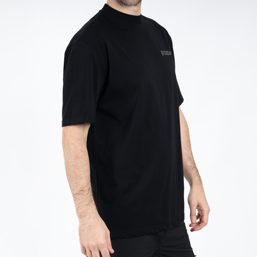 Bute Heavy Weight Cotton T-Shirt - Jet Black