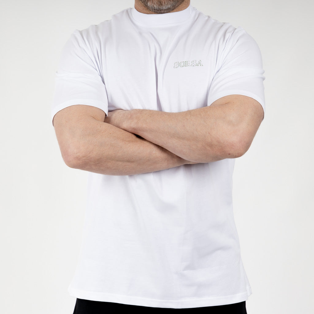 Bute Heavy Weight Cotton T-Shirt - Optic White