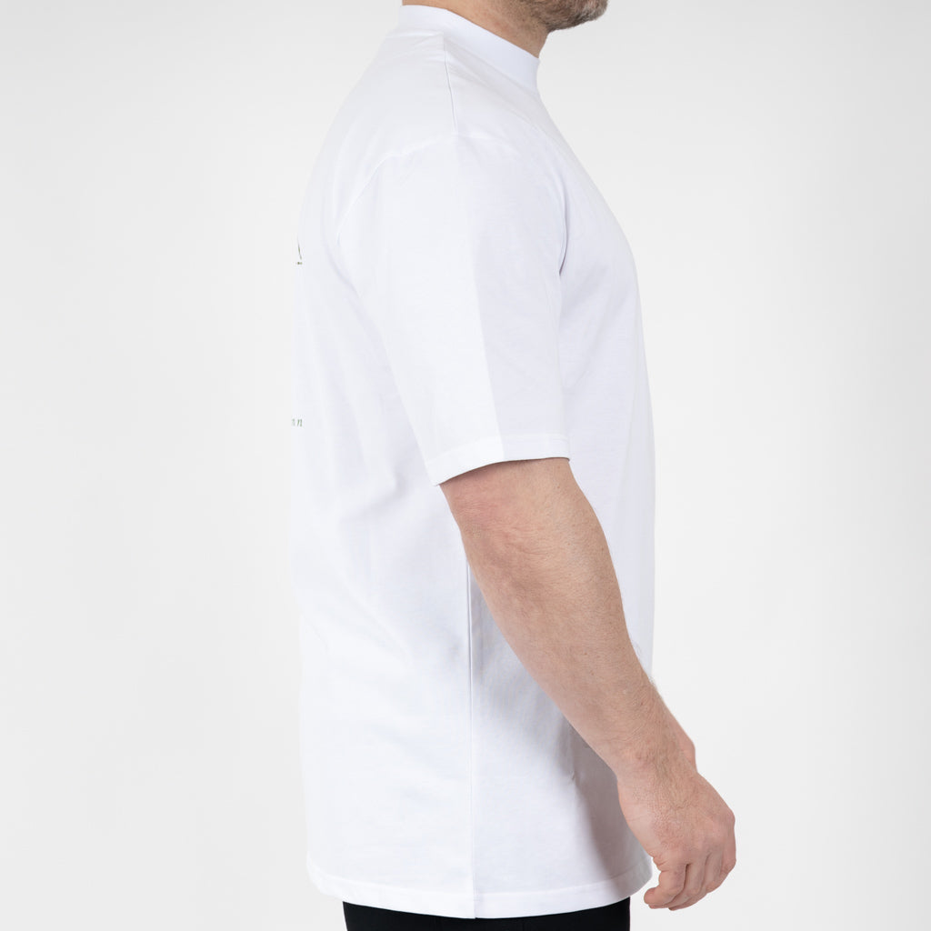 Bute Heavy Weight Cotton T-Shirt - Optic White