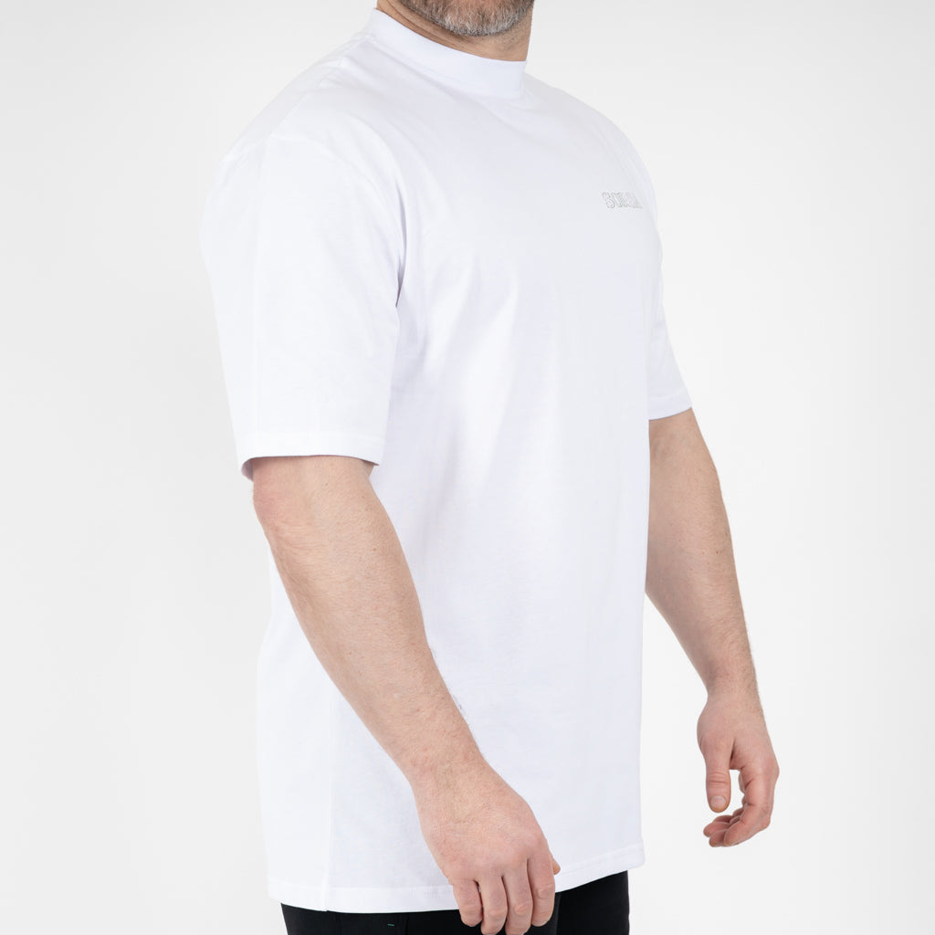 Bute Heavy Weight Cotton T-Shirt - Optic White