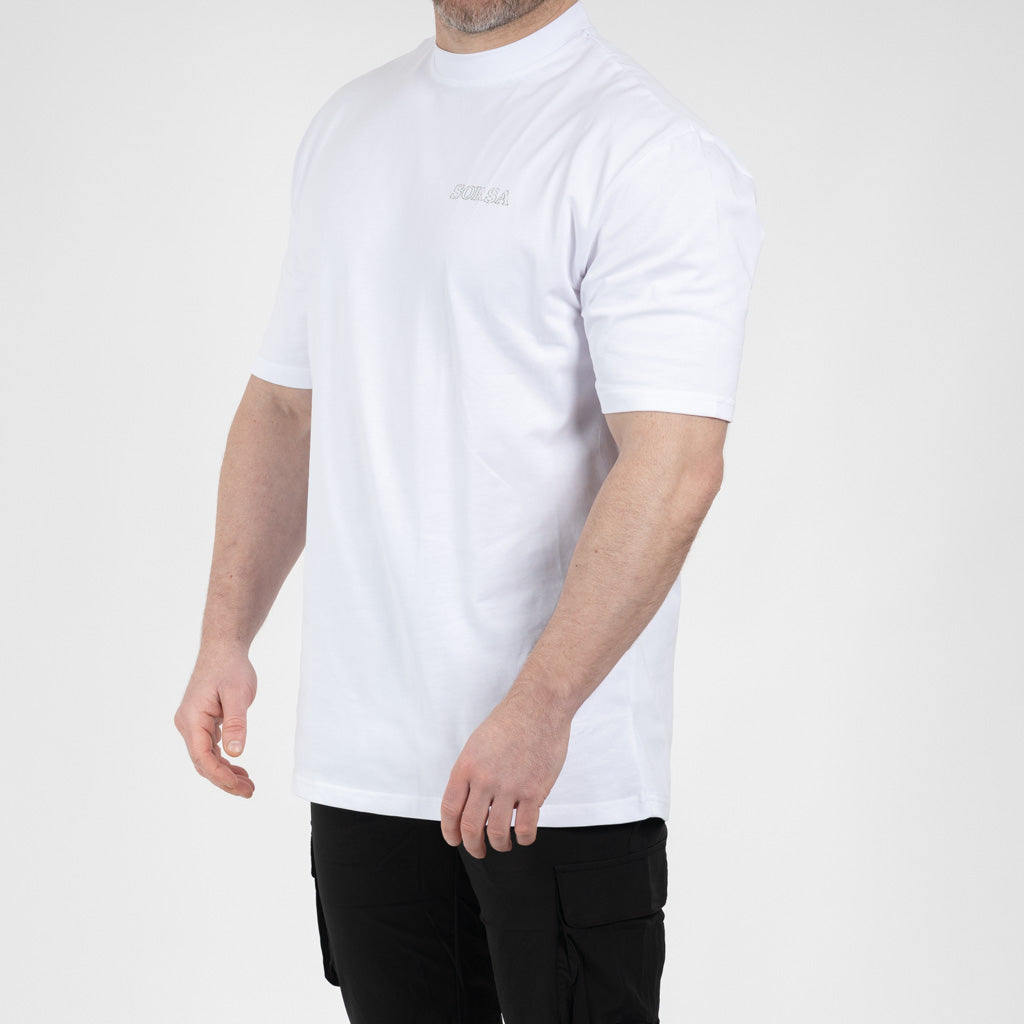 Bute Heavy Weight Cotton T-Shirt - Optic White