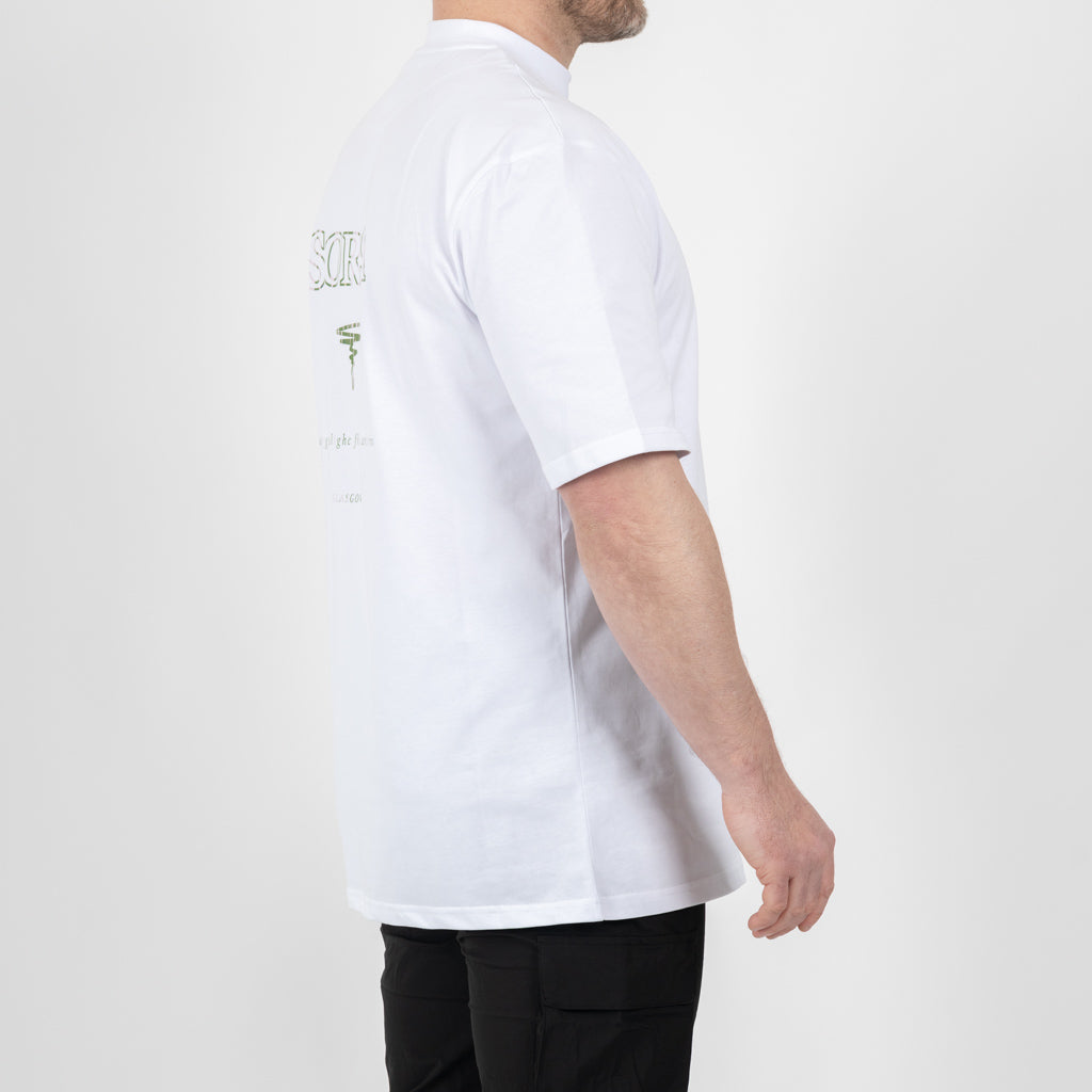 Bute Heavy Weight Cotton T-Shirt - Optic White