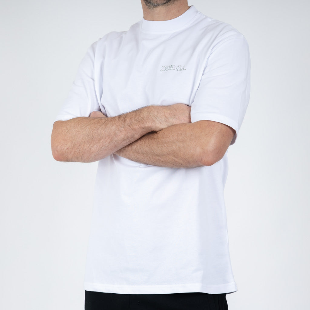 Bute Heavy Weight Cotton T-Shirt - Optic White