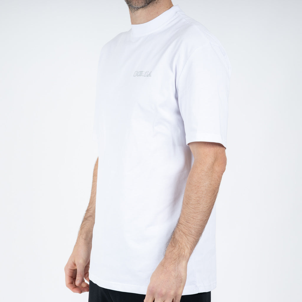 Bute Heavy Weight Cotton T-Shirt - Optic White