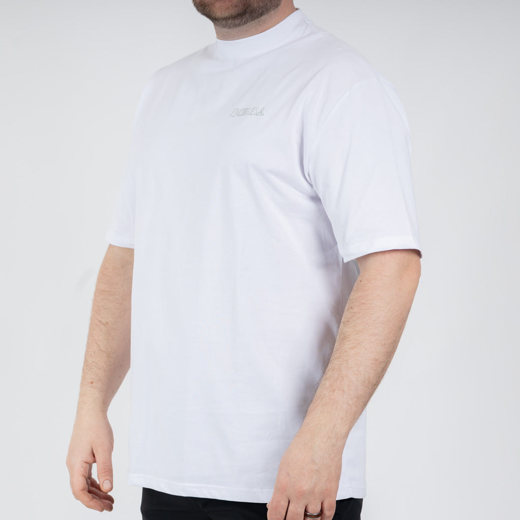 Bute Heavy Weight Cotton T-Shirt - Optic White