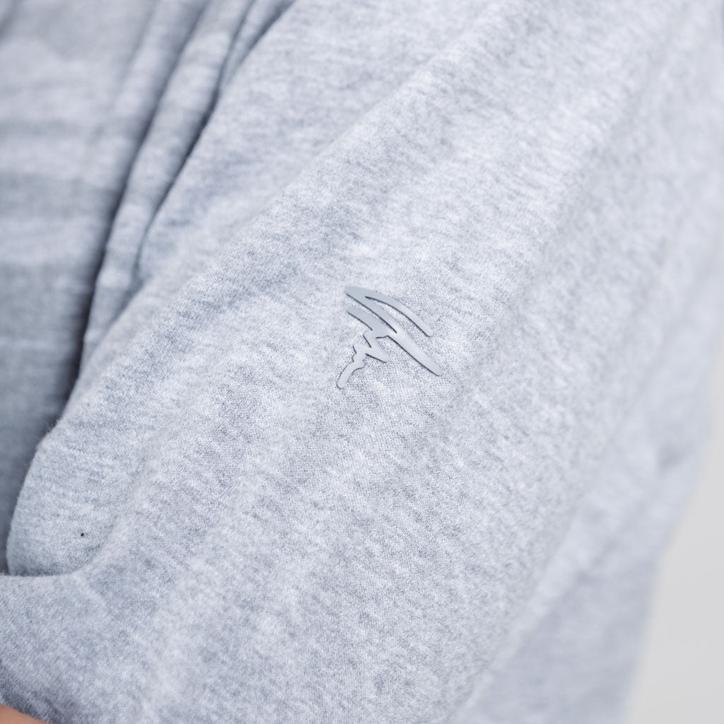 Cally French Terry Hoodie - Silver Marl