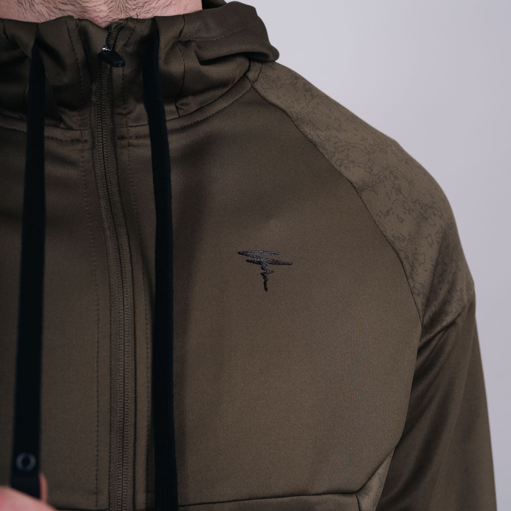 Carrie Stretch Track Top - Four Leaf