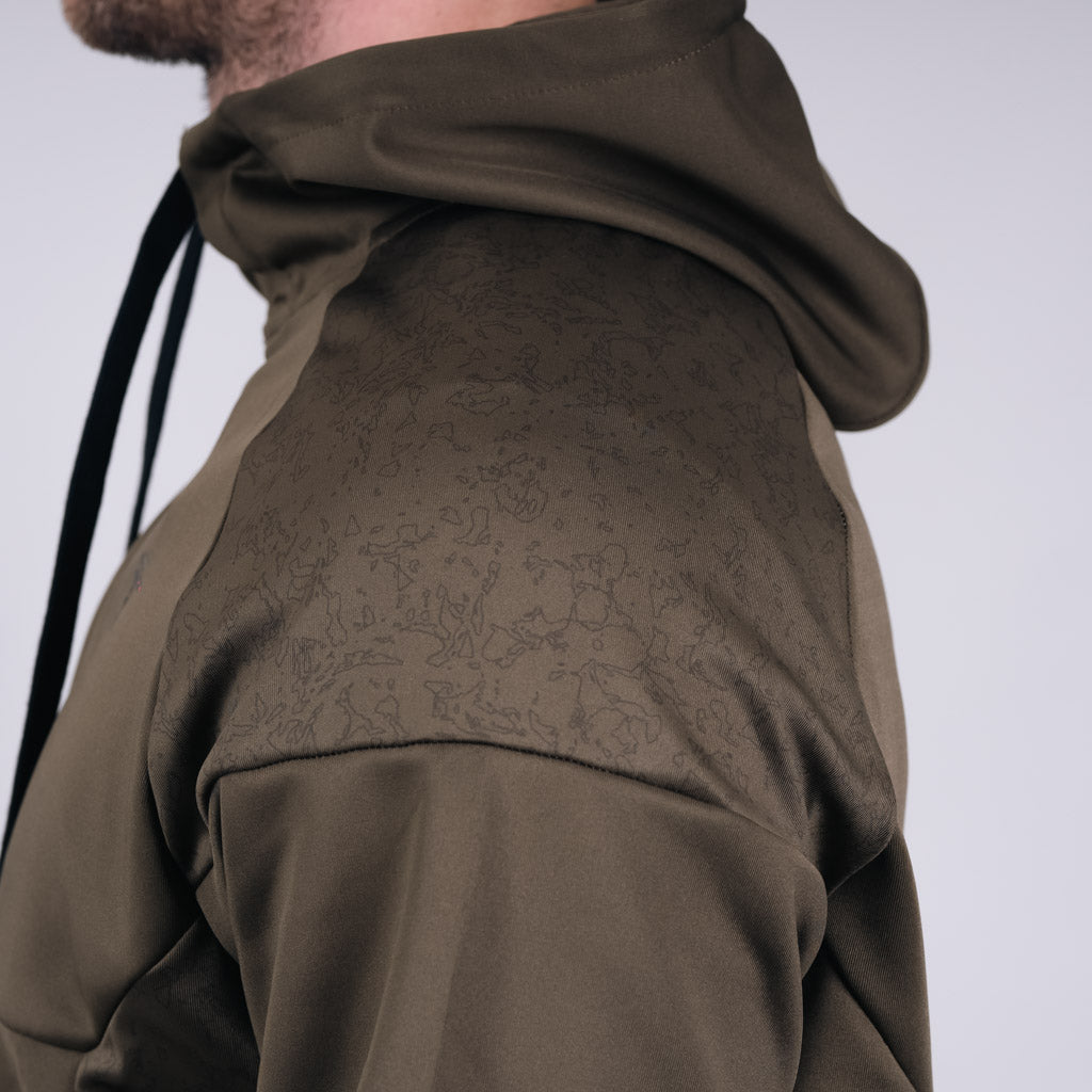 Carrie Stretch Track Top - Four Leaf