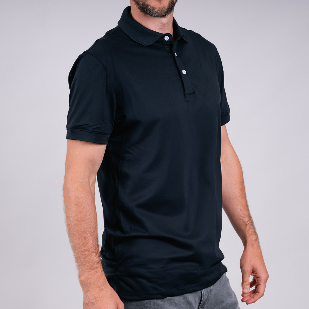 Chon Premium Golf polo - Jet Black