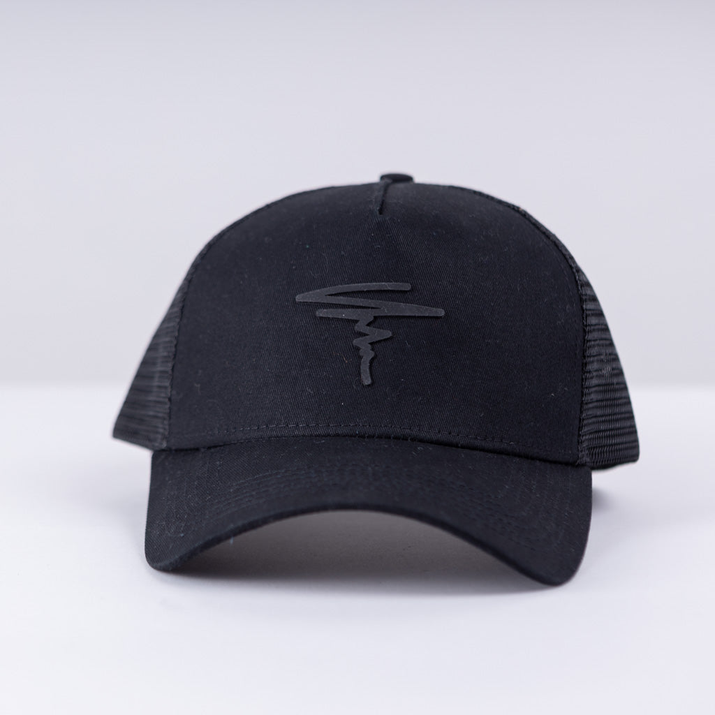 Choir Cotton Truckers Cap - Jet Black