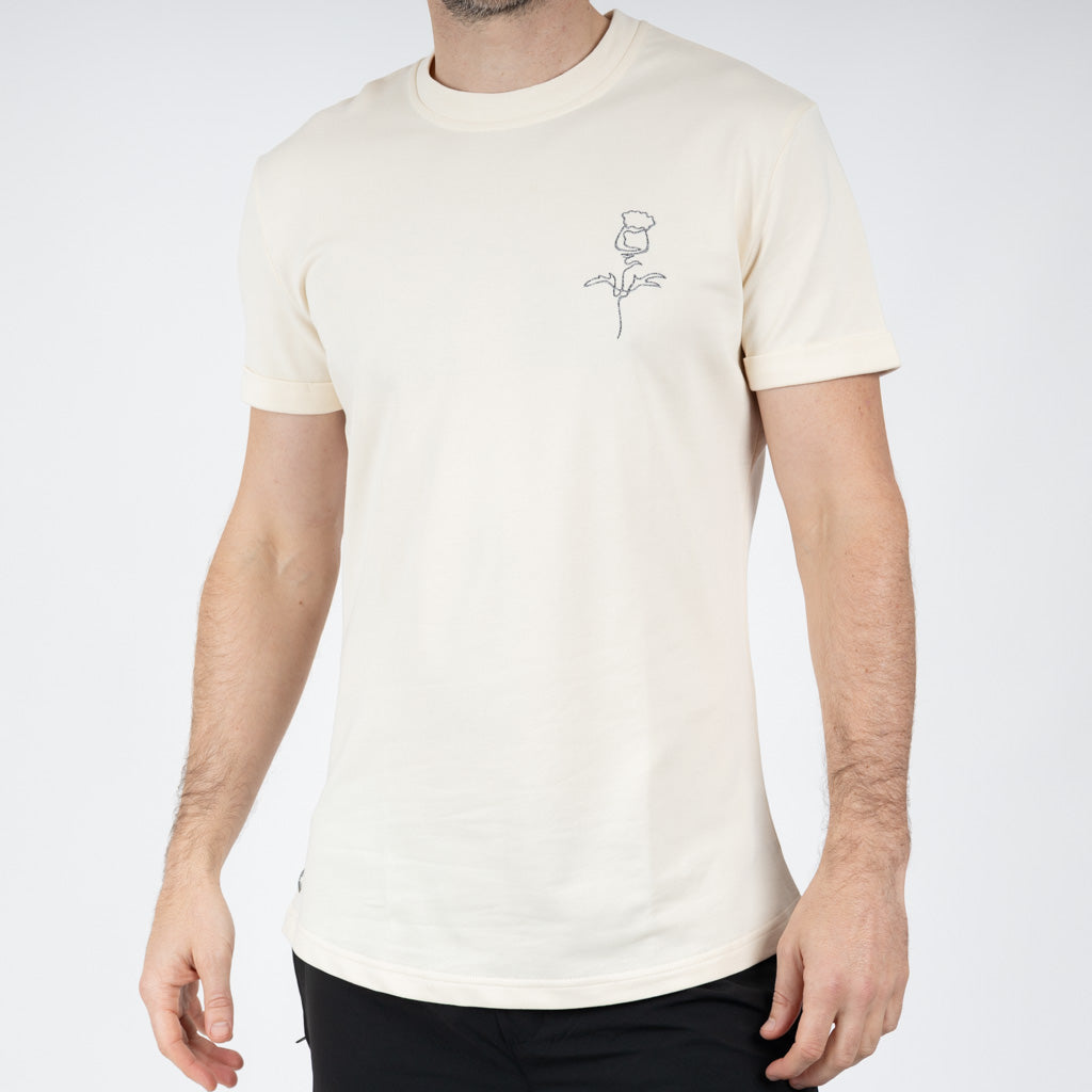 Cluaran Thistle T-Shirt Beige