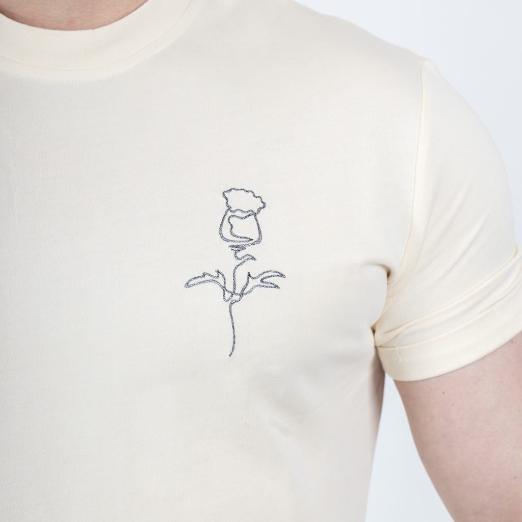 Cluaran Thistle T-Shirt Beige