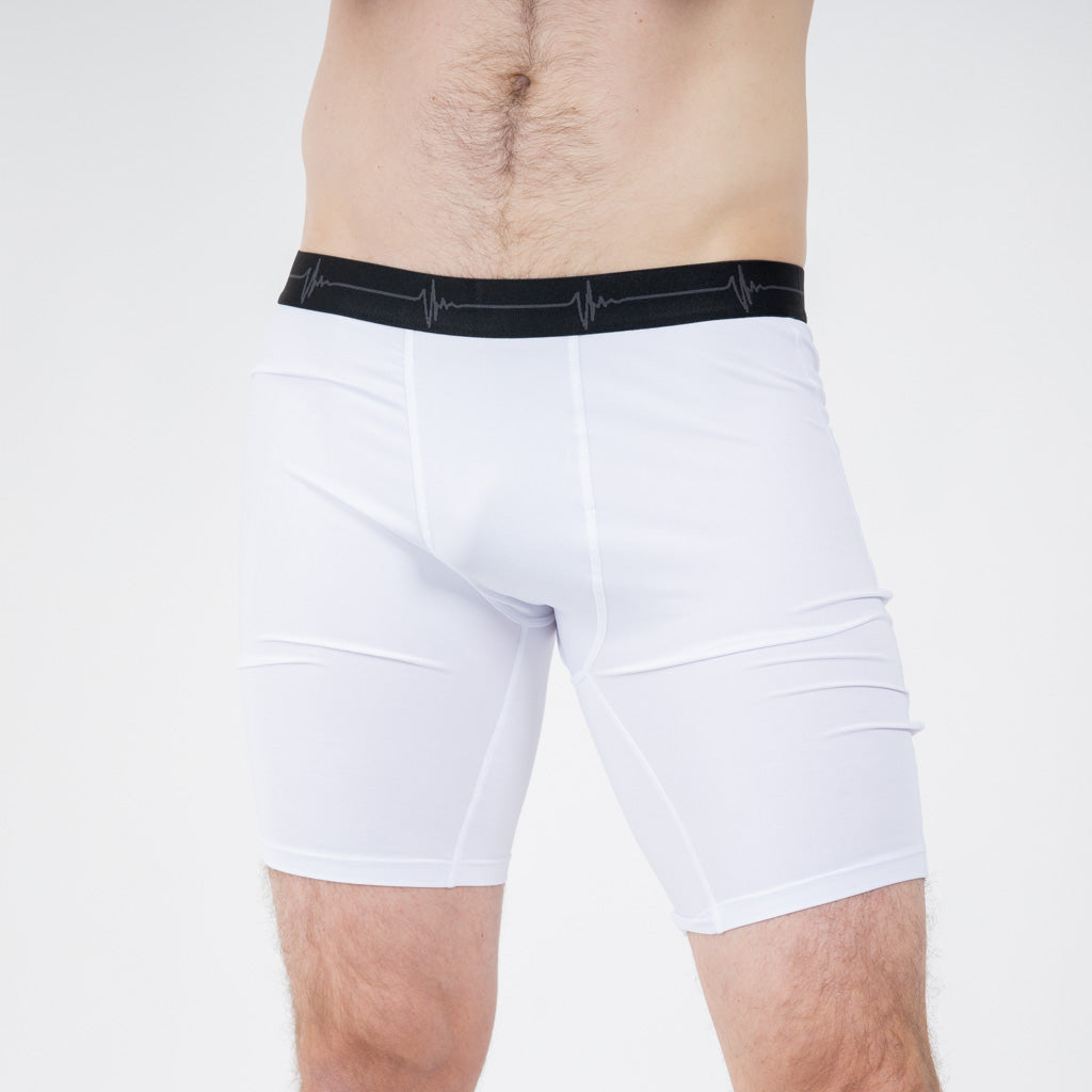 Compression Shorts White