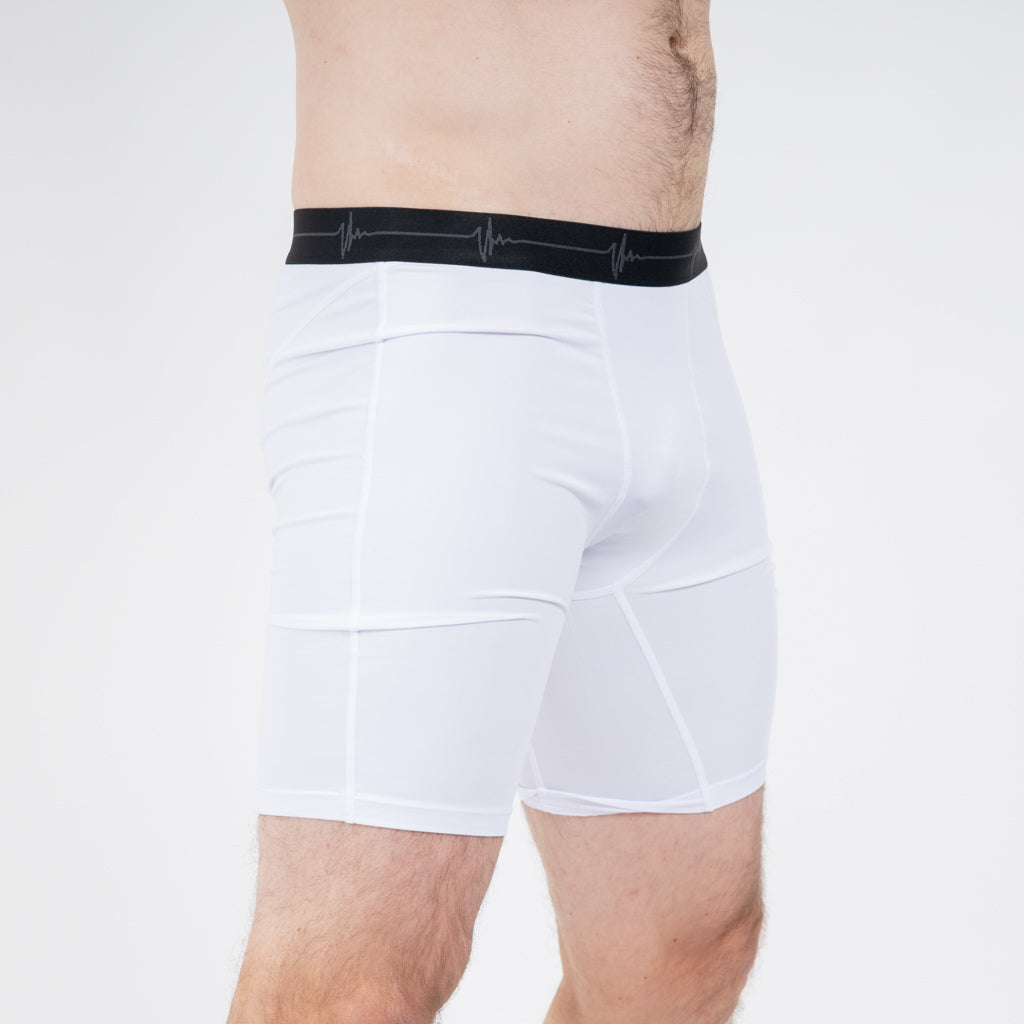 Compression Shorts White