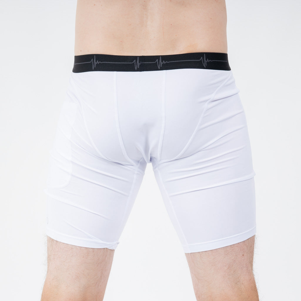 Compression Shorts White
