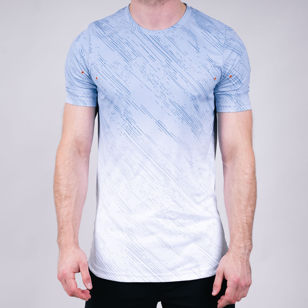 St John Curved Hem Crew Neck T-Shirt