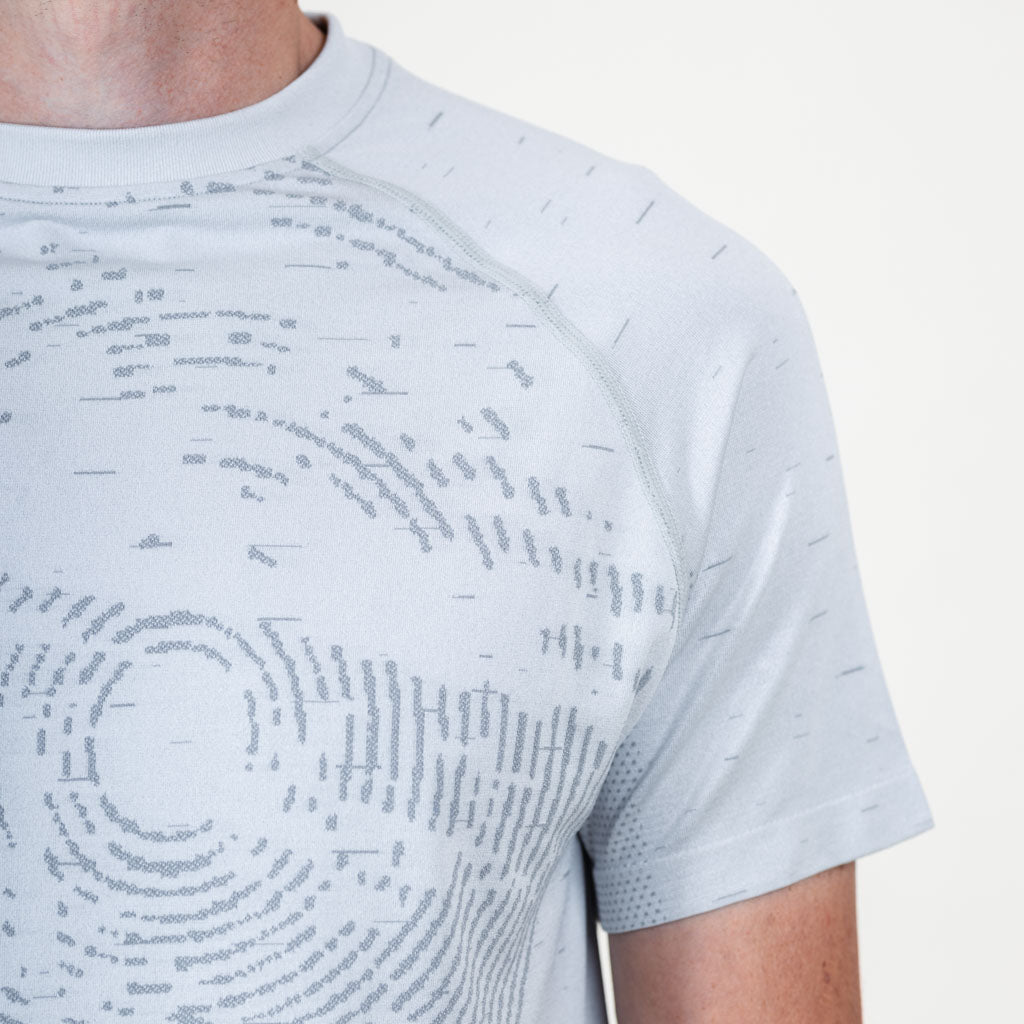 Dola Seamless Crew Neck T-Shirt - Optic White