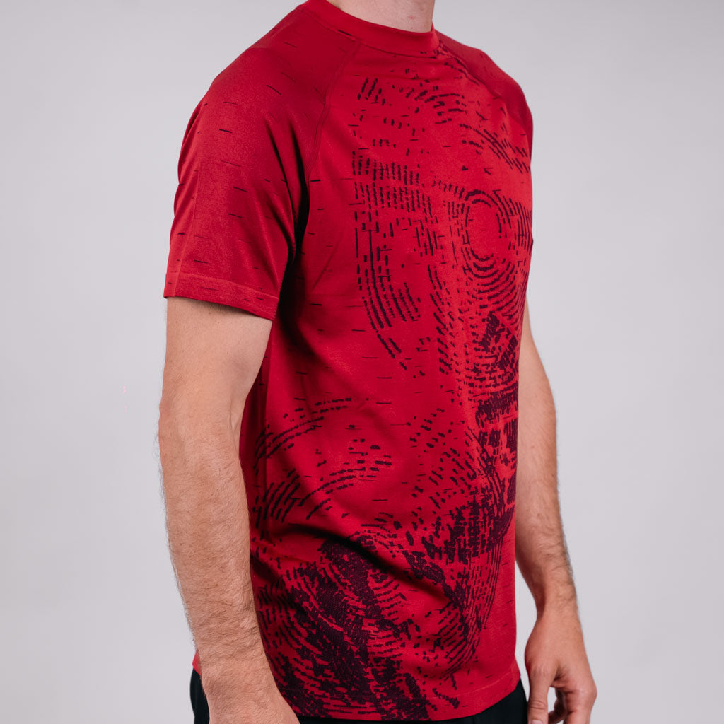 Dola Seamless Crew Neck T-Shirt - Salsa