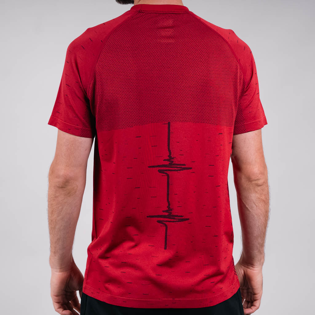 Dola Seamless Crew Neck T-Shirt - Salsa