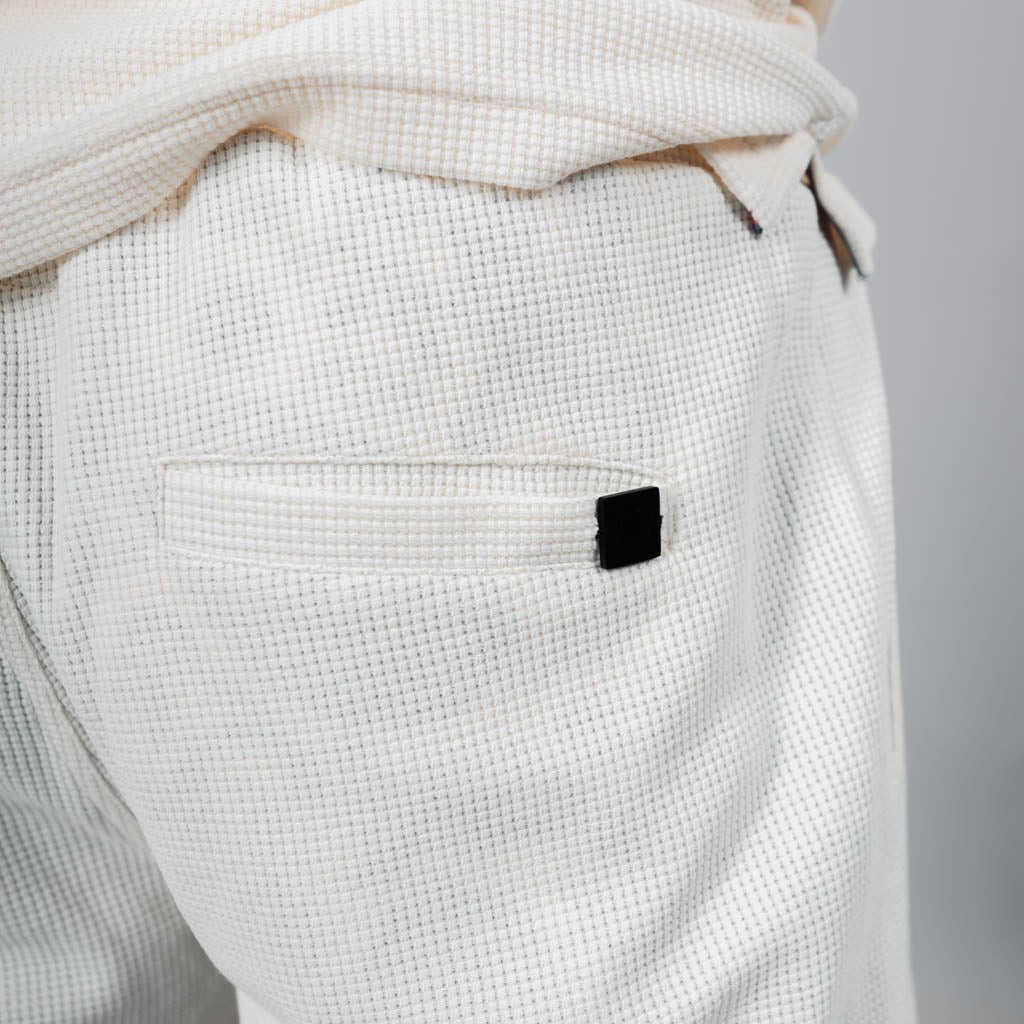 Ellrig Cotton Waffle Short - Birch