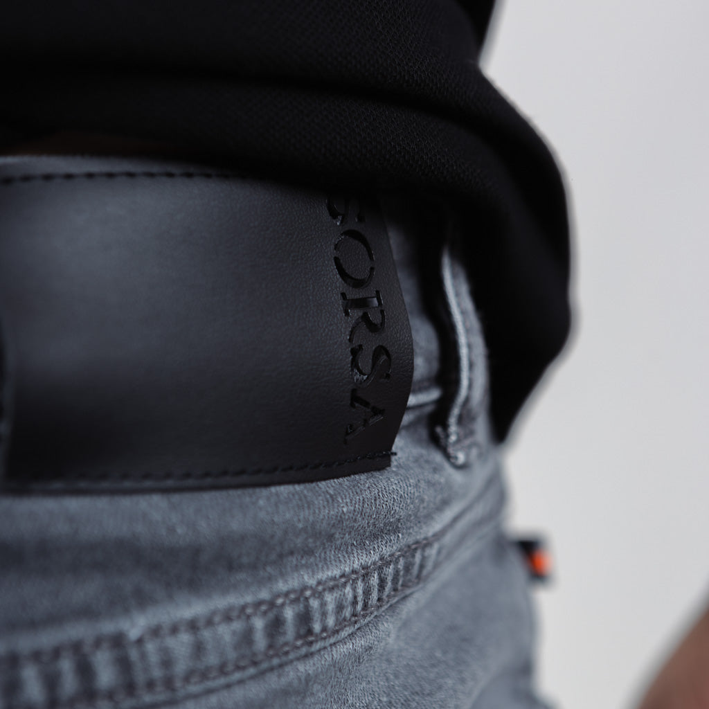 Fell Stretch Denim Classic Jean - Faded Black