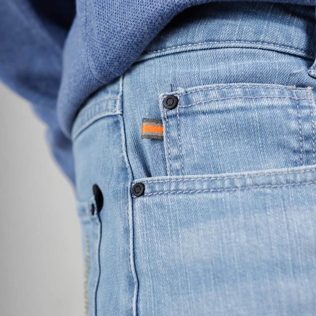 Fell Stretch Denim Classic Jean - Light Wash