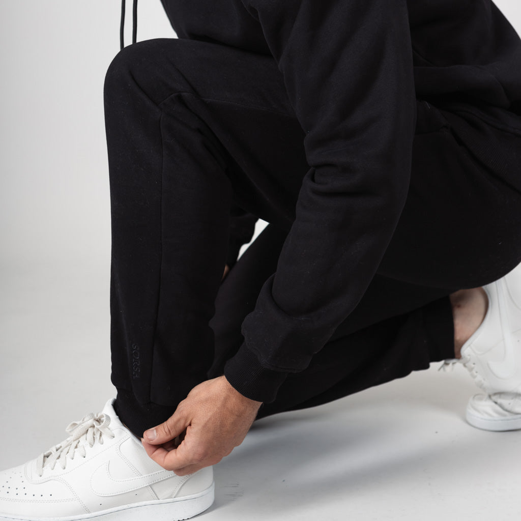 Fern Sweat Jog Pant - Jet Black