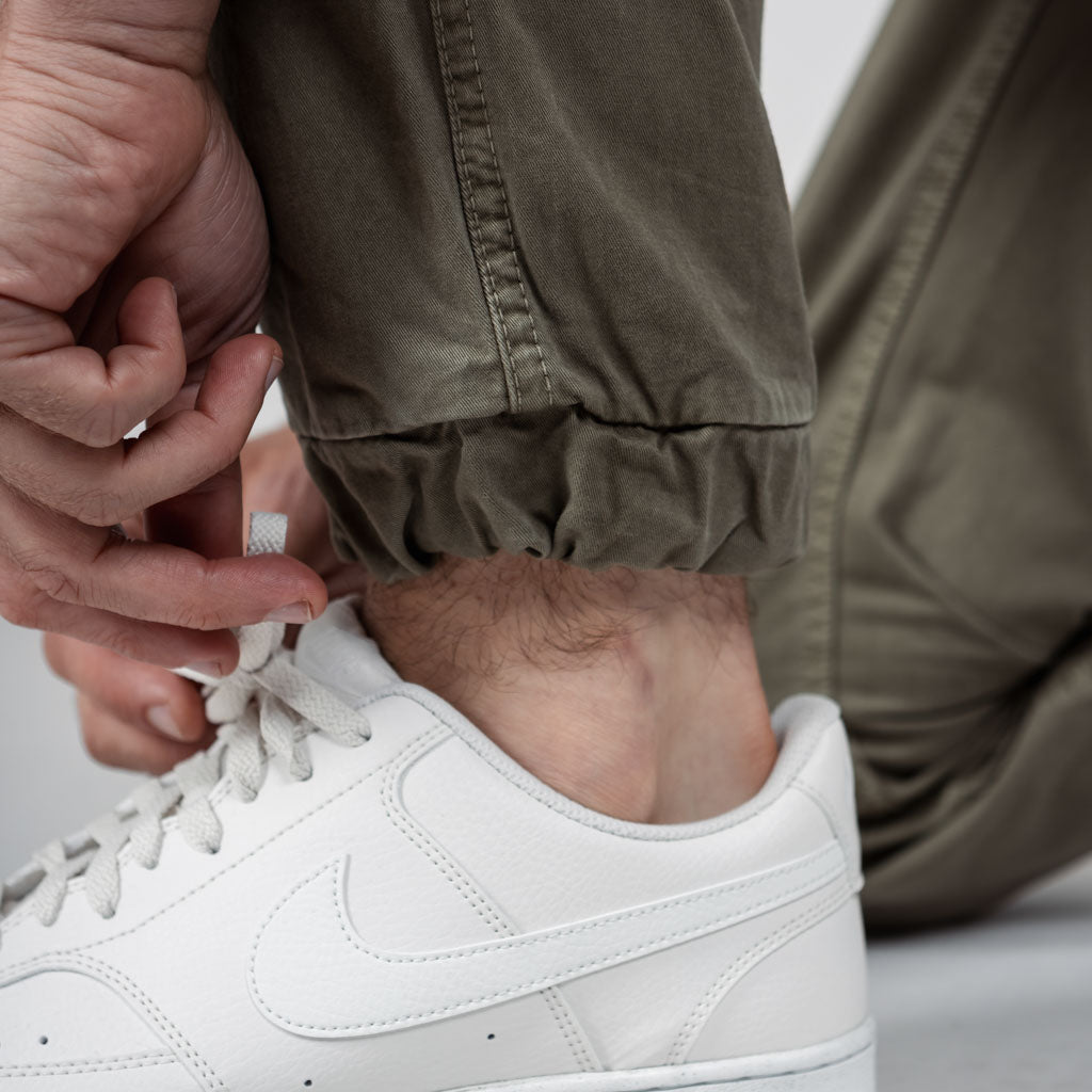 Gelly Cotton Twill Chino - Four Leaf