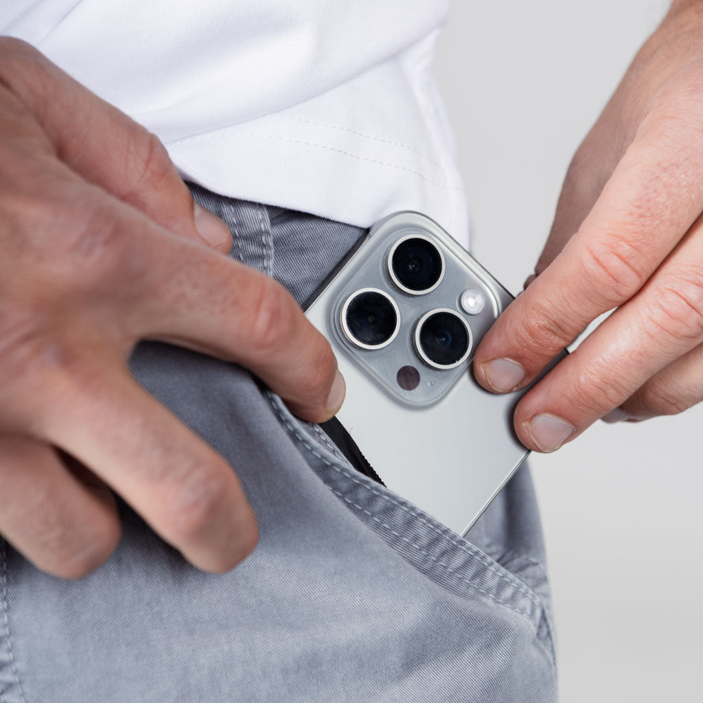 Gelly Cotton Twill Chino - Frost Grey