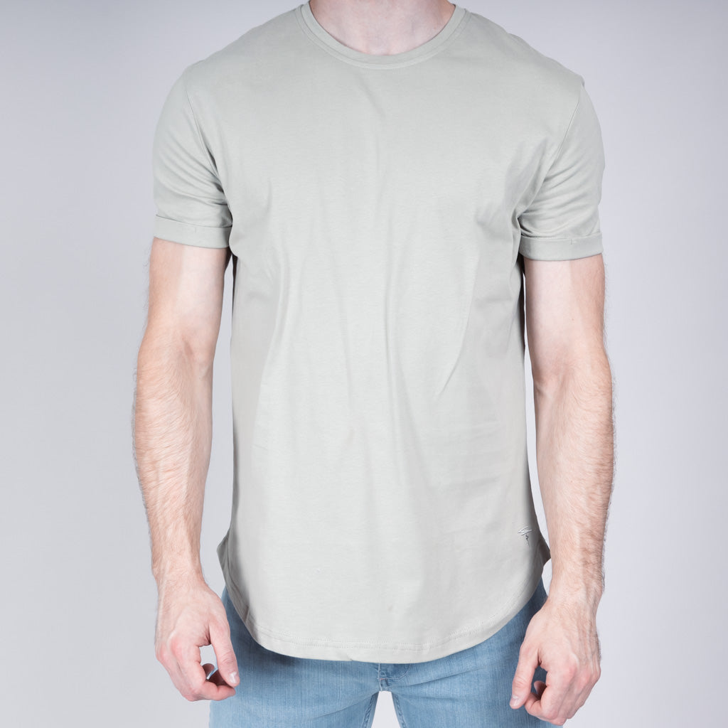 Lomond Jersey Curved Hem Crew Neck T-Shirt