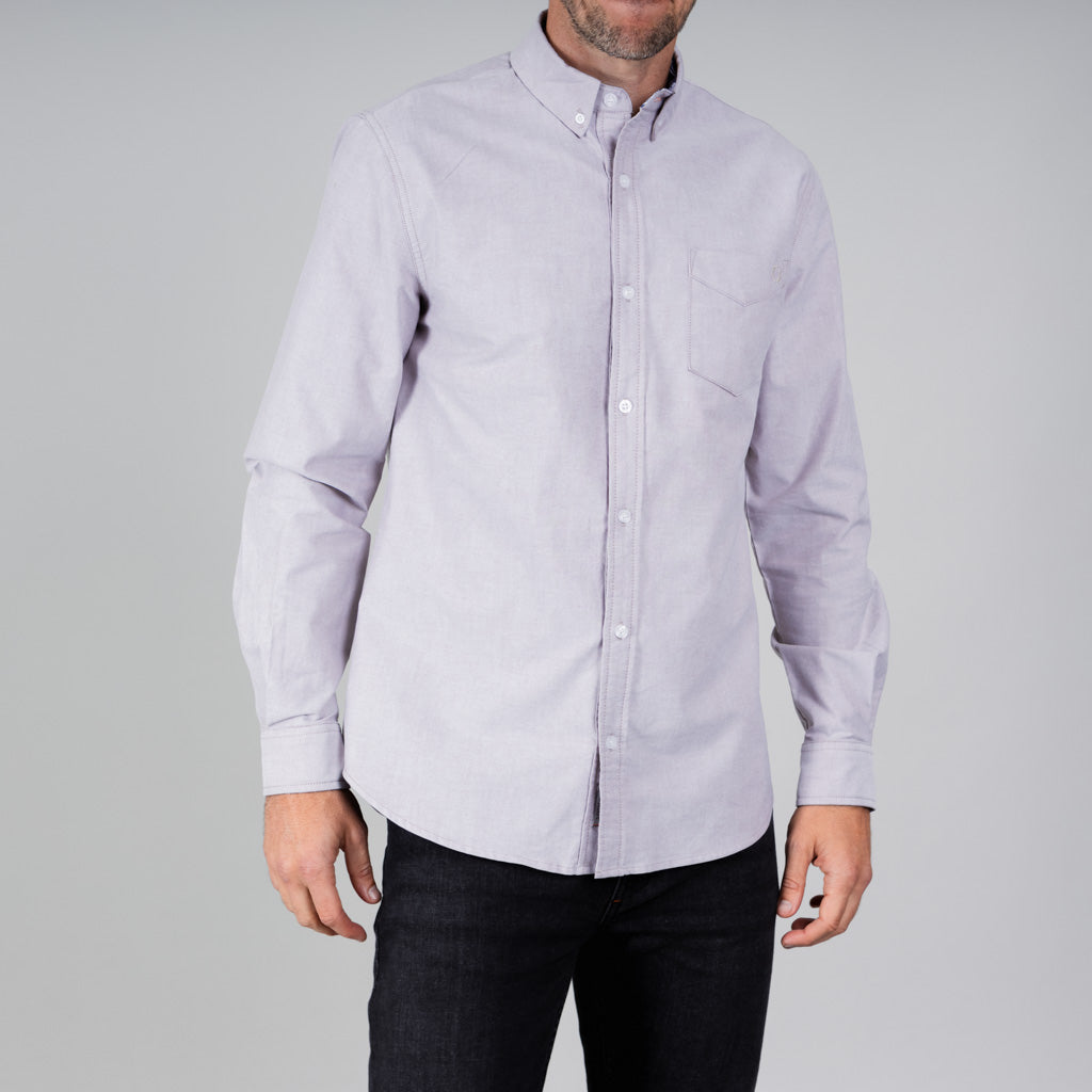 Lundie Cotton Oxford Long Sleeve Shirt