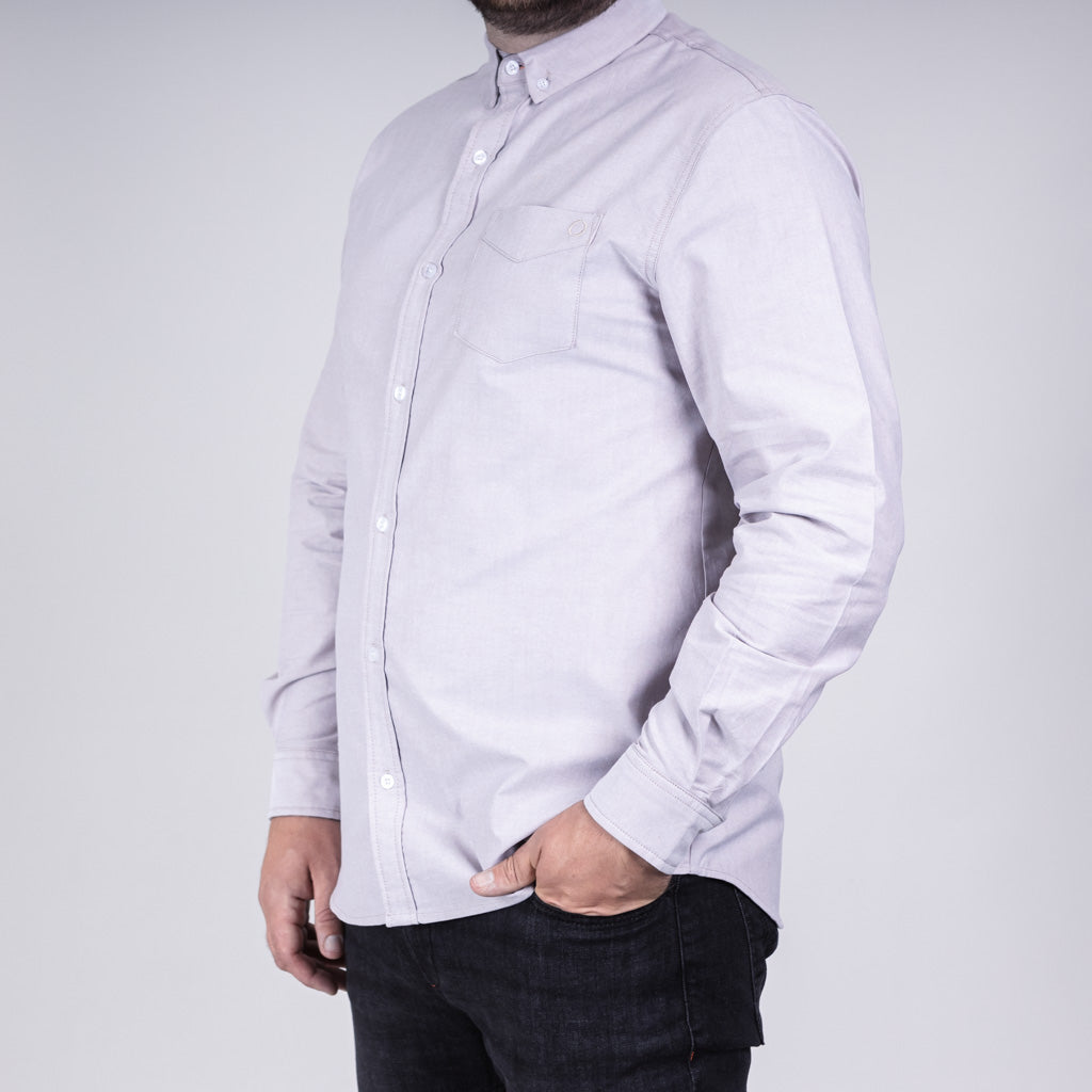 Lundie Cotton Oxford Long Sleeve Shirt