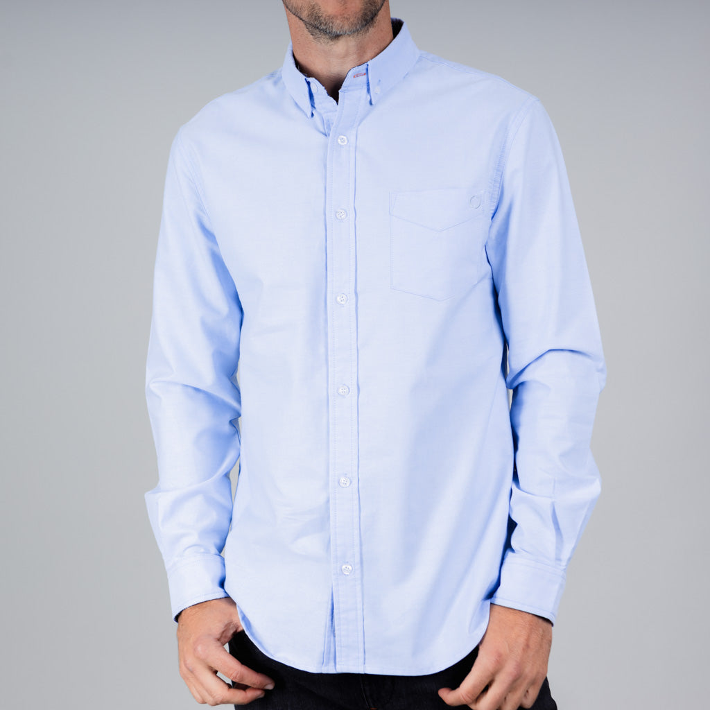 Lundie Cotton Oxford Long Sleeve Shirt