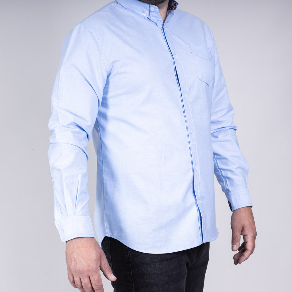 Lundie Cotton Oxford Long Sleeve Shirt