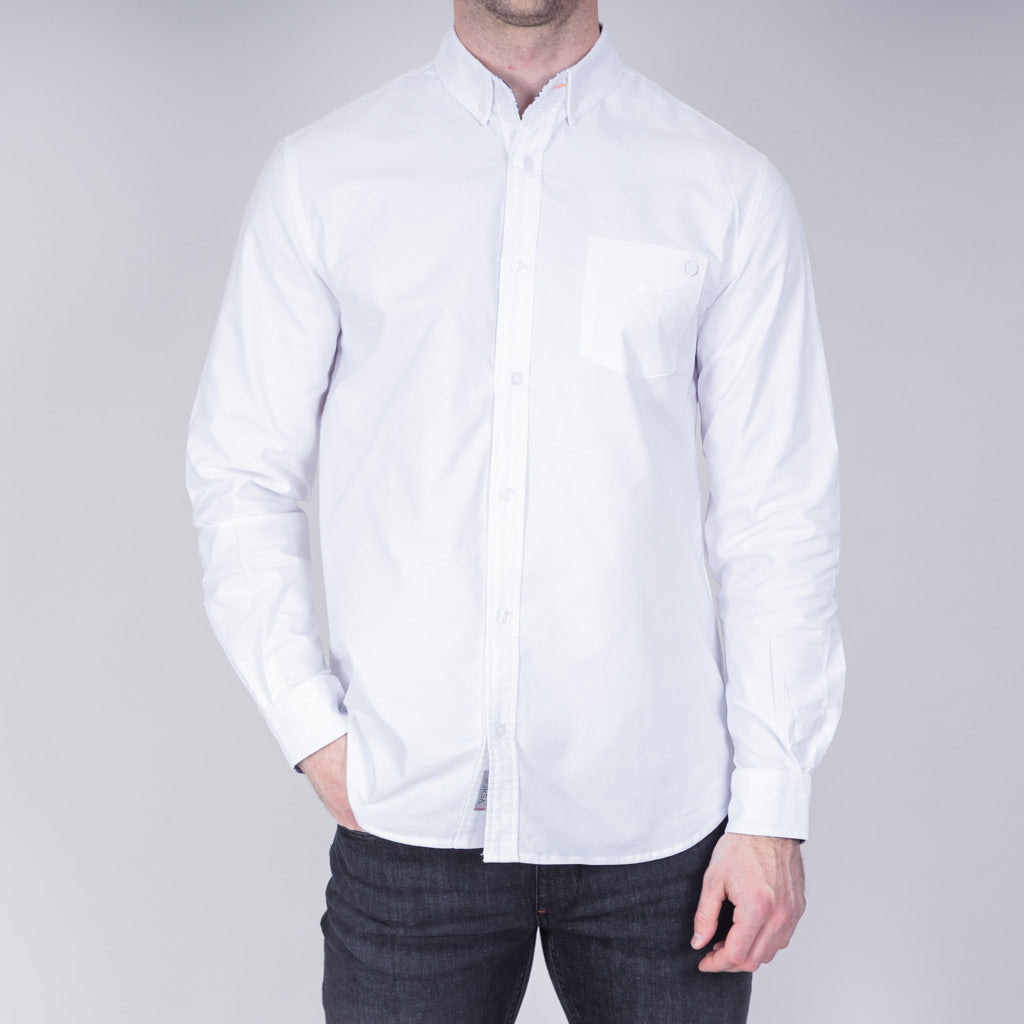 Lundie Cotton Oxford Long Sleeve Shirt